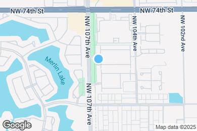 Map image of the property - 6930 NW 106th Ave