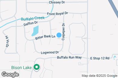 Map image of the property - 819 Bitter Bark Ln