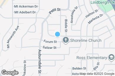 Map image of the property - 7003 Batista St