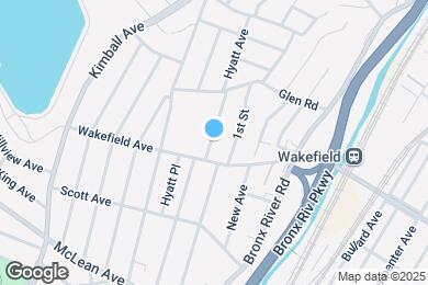 Map image of the property - 128 Hyatt Ave