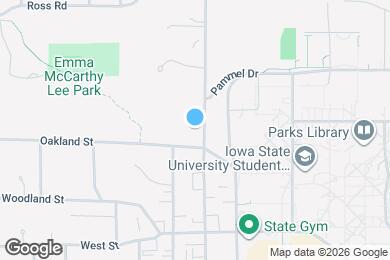 Map image of the property - Furman Hyland Apartments