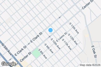 Map image of the property - 1124 E Center St