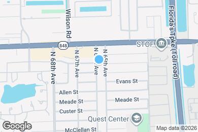 Map image of the property - 4031 N 66th Ave