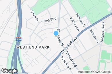 Map image of the property - 3100 W End Cir