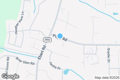 Map image of the property - 2036 Pope Rd