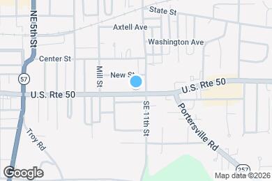 Map image of the property - 1030 E National Hwy