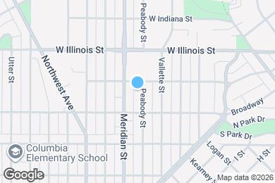 Map image of the property - 2725 Peabody St