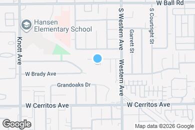 Map image of the property - 10281 Courson Dr