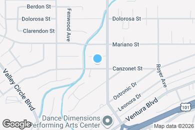 Map image of the property - 23223 Canzonet St