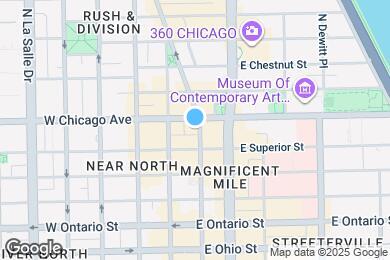 Map image of the property - 750 N Rush St