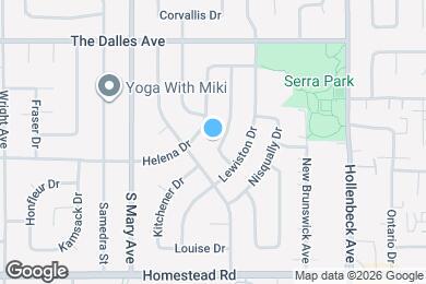 Map image of the property - 1565 Klamath Dr