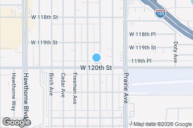 Map image of the property - 4111 W 120th St