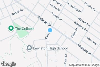 Map image of the property - 163 East Ave