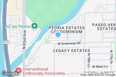Map image of the property - 8105 W Beck Ln