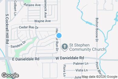 Map image of the property - 1330 Heather Run Dr