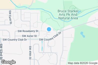 Map image of the property - 4767 SW Roseberry St