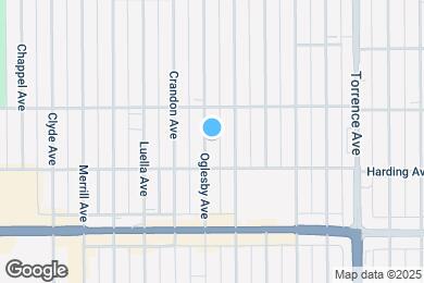 Map image of the property - 399 Oglesby Ave