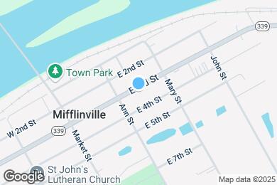 Map image of the property - 214 E 3rd St