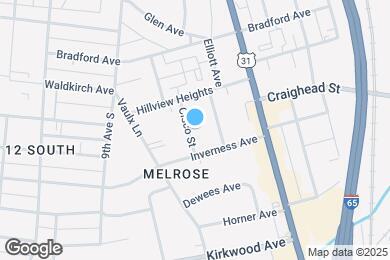 Map image of the property - 2314 Cisco St