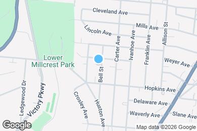 Map image of the property - 4231 Bell St