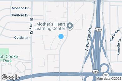 Map image of the property - 2301 Saffron Ln