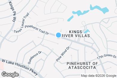 Map image of the property - 20127 Pinehurst Trail Dr