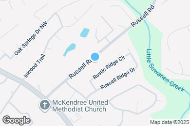 Map image of the property - 438 Russell Rd