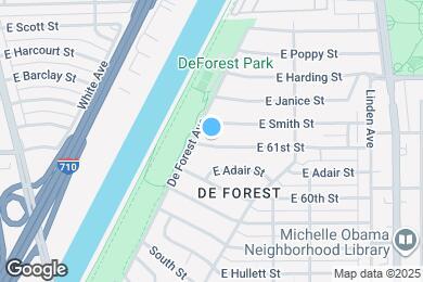 Map image of the property - 317 E 61st St