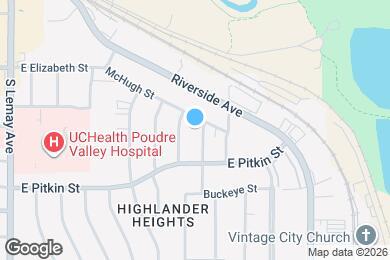 Map image of the property - 1107 Hays St