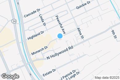 Map image of the property - 220 Monarch Dr