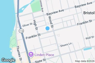 Map image of the property - 107 Franklin St