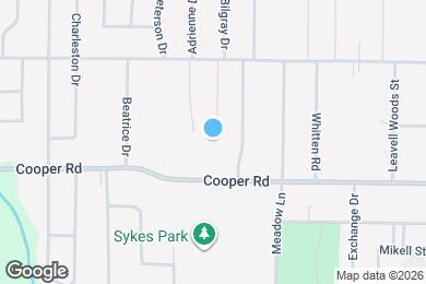 Map image of the property - 187 E Woodcrest Dr