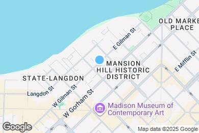Map image of the property - 21 W Gilman St
