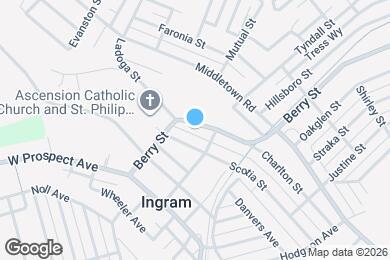 Map image of the property - 77 Berry St