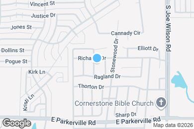 Map image of the property - 605 Cox St