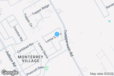 Map image of the property - 6826 Loma Secca