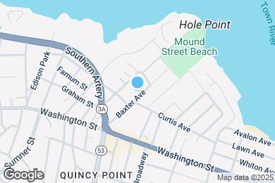 Map image of the property - 68 Baxter Ave