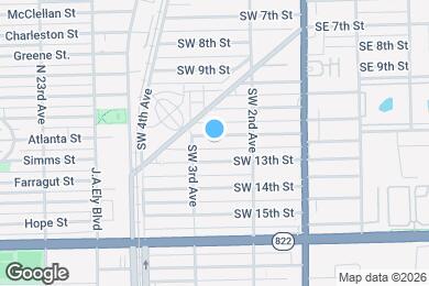 Map image of the property - 249 SW 12th St
