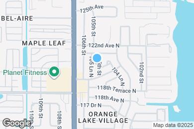 Map image of the property - 12036 105th St