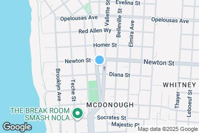 Map image of the property - 1020 Verret St