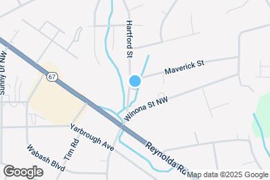 Map image of the property - 3419 Hartford St