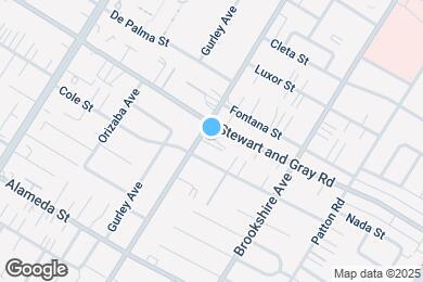 Map image of the property - 11914 Downey Ave