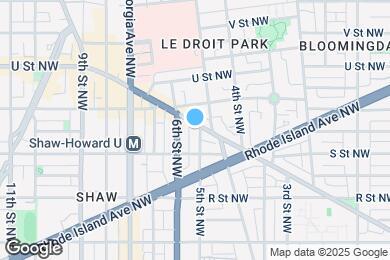 Map image of the property - 500 Florida Ave NW