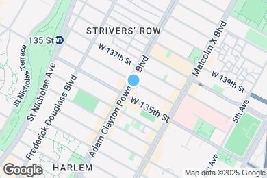 Map image of the property - 2313 Adam Clayton Powell Jr Blvd