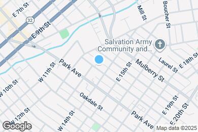 Map image of the property - 1317 Locust St