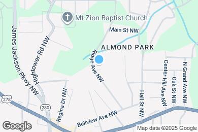 Map image of the property - 915 Ridge Ave NW