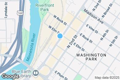 Map image of the property - 513 N Riverfront Dr