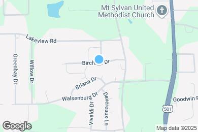 Map image of the property - 405 Birch Run Dr