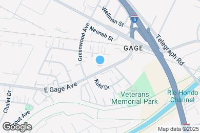 Map image of the property - Del Rio Apartments