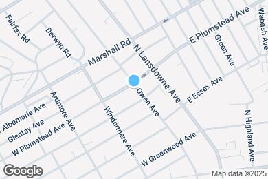 Map image of the property - 220 Owen Ave